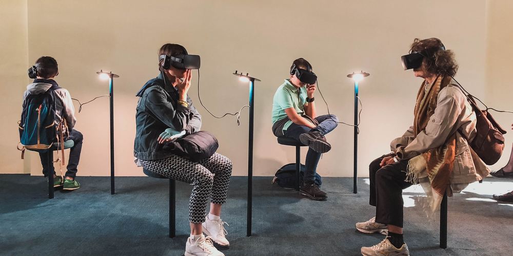 picture of people wearing virtual reality headsets